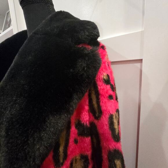 Maeve by Anthropologie Leopard Fur Coat - Picture 4 of 8